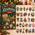 Gardening Christmas  HG Advent Calendar 2026 Acrylic Ornament Countdown Blind Box Holiday Gift