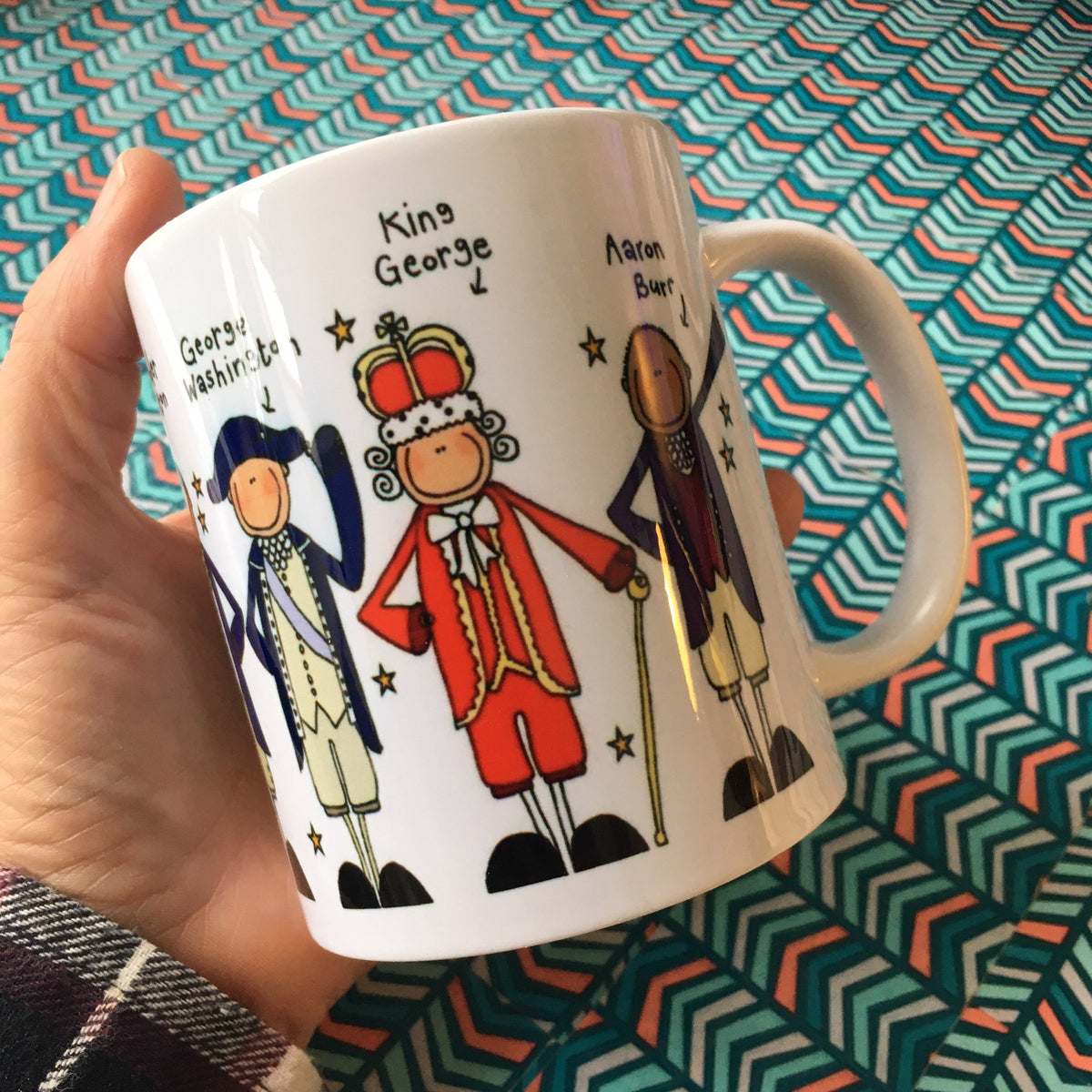 Blackshoe, Hamilton Mug, Hamilton, King George, Schuyler sisters, HamiFan, Hamilton Cup, Hamilton Quote, Hamilton Musical, Lafayette, burr LTN