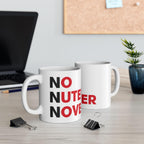No Nutella November - Humour Mug, Funny Joke Pun, Nutella Lover, NNN, Chocolate Addict, Statement Cup, Gift Idea, 11oz, 15oz LTN