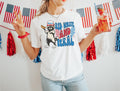 Funny 4th of July Shirt, Feral Raccoon Tee Shirt Feral Girl, Red White and Feral Shirt, Independence Day, America Shirt Tee, Patriotic Shirt