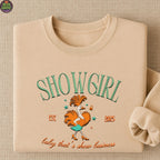 Show Girl Goose Embroidered Sweatshir HCA