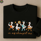 Show Girl Goose Embroidered Sweatshirt