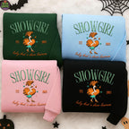 Show Girl Goose Embroidered Sweatshir HCA