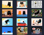 2027 Wall Calendar - Mürri the Grumpy Cat Needs Coffee