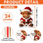 Nursing Christmas Advent Calendar HG, 24 Medical Charms Holiday Countdown Gift 2026