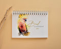 2027 Bird Desk Calendar, Watercolor Birds, Small Standing Flip Calendar, Bird Lover Gift