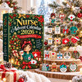 Nurse Advent Calendar HG 2026, 24 Days Christmas Countdown, Nurse Christmas Gift, RN Nursing Gift, Medical Acrylic Ornament Set