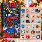 Registered Nurse Advent Calendar HG, 24 Acrylic Hanging Ornaments, Profession Christmas Countdown, Keepsake Gift, Registered Nurse Christmas